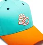 Sneacast Dolphins Cap (Orange / Aqua)