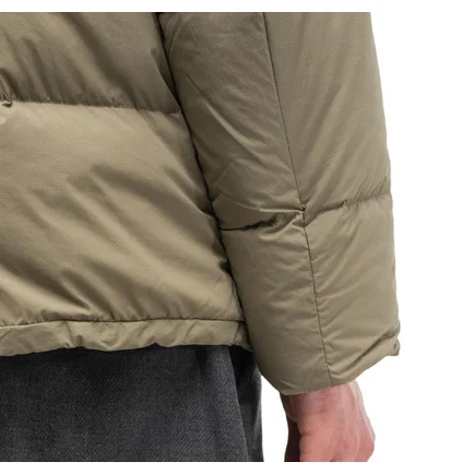 Snow Peak Recycled Nylon Ripstop Down Jacket (Beige)