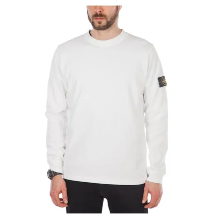 Stone Island Sweat Shirt Crewneck (Weiß)