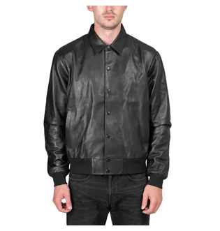 Very Famous Leather Jacket (Schwarz)