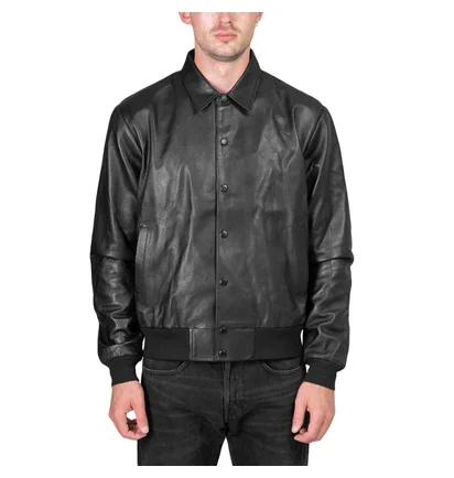 Very Famous Leather Jacket (Schwarz)