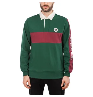 Aimé Leon Dore Striped Rugby Shirt (Grün)