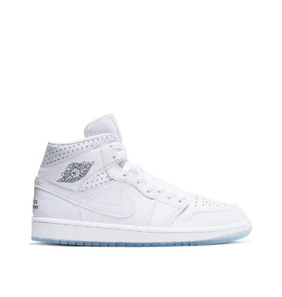 Air Jordan WMNS 1 Mid 'Unité Totale' (Weiß)