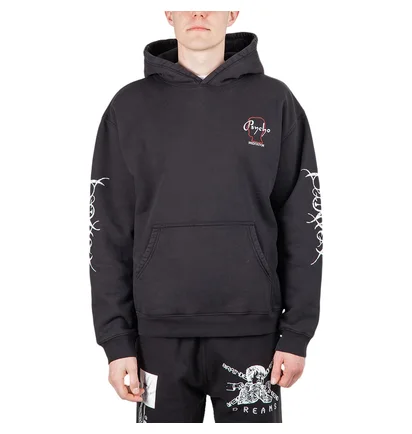 Brain Dead Psycho Meditation Hoodie (Schwarz)
