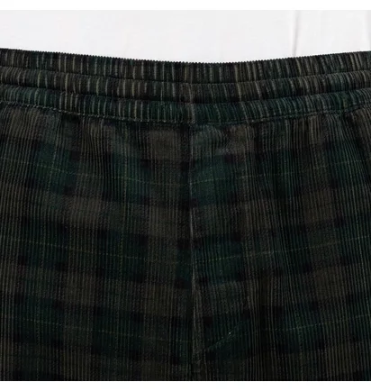 Carhartt WIP Flint Pant Cotton Breck Check Print (Grün)