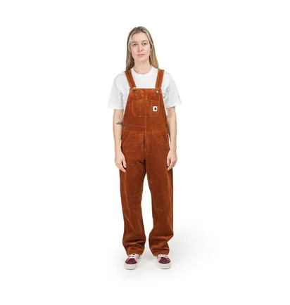 Carhartt WIP W Bib Overall Straight (Braun)