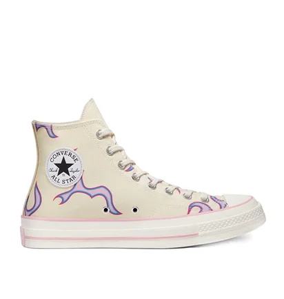 Converse x Golf Le Fleur Chuck 70 Hi (Creme/ Pink / Blau)