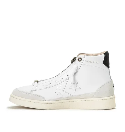 Converse x IBN Jasper Pro Leather Mid (Weiß)