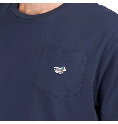 Edmmond Studios Duck Patch Tee (Navy)