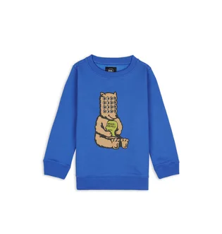 Brain Dead Bear Brain Kids Crewneck Sweatshirt (Blau)