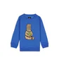 Brain Dead Bear Brain Kids Crewneck Sweatshirt (Blau)