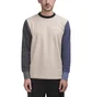 Aimé Leon Dore Color Blocked Fleece Longsleeve (Cream)
