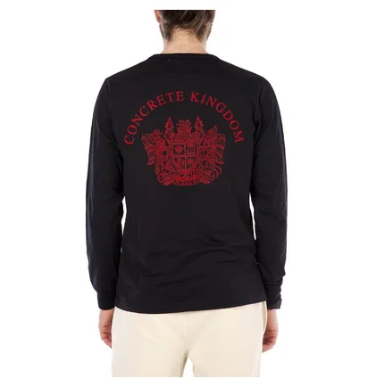 Han Kjobenhavn Long Sleeve Tee Artwork (Schwarz)