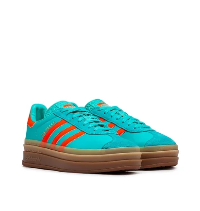 adidas WMNS Gazelle Bold (Türkis / Orange)