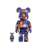 Medicom 100% + 400% Andy Warhol Muhammad Ali Be@rbrick Toy