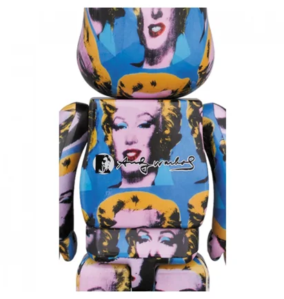 Medicom 100% + 400% Andy Warhol´s Marilyn Be@rbrick Toy
