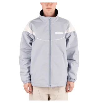 metalwood Paneled Track Jacket (Blau)