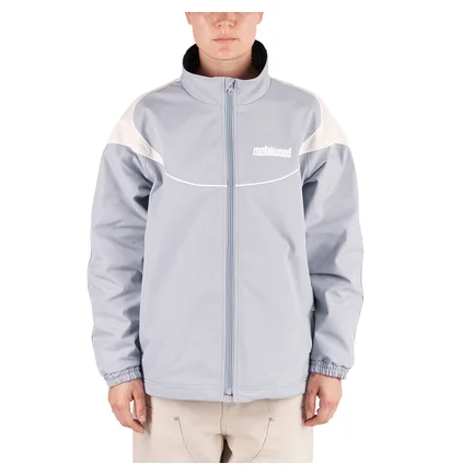 metalwood Paneled Track Jacket (Blau)