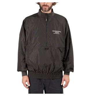 Neighborhood Staff Nylon Popover E-Jacket (Schwarz)