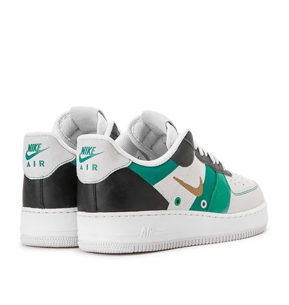 Nike Air Force 1 '07 Premium (Weiß / Grün / Schwarz)