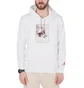 Nike Air Jordan 3 Flight Fleece Hoodie (Weiß / Schwarz / Rot)