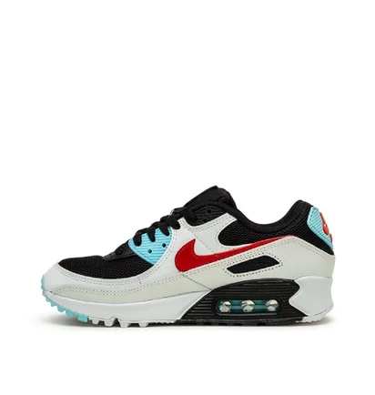 Nike WMNS Air Max 90 (Weiß / Schwarz / Rot)