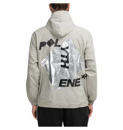 Polythene* Optics Half Zip Windbreaker (Grau)