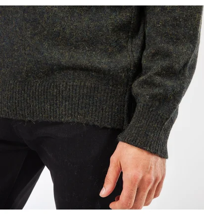 Stone Island Alpaca Crewneck (Oliv)