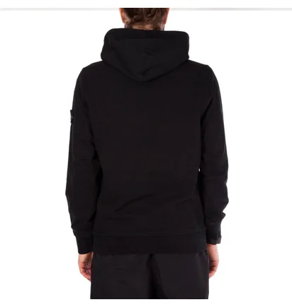 Stone Island Hooded Sweater (Schwarz)