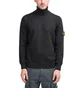 Stone Island Knitted Turtleneck (Schwarz)