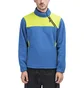 Stüssy Drift Diagonal Zip Pullover (Blau / Lime)
