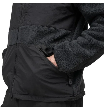 The North Face Steep Tech Full Zip Fleece Jacket (Schwarz)