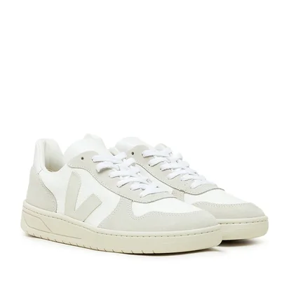 Veja V-10 B-Mesh (Weiß / Natural)