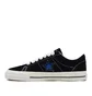 Converse x Quartersnacks One Star OX (Schwarz / Blau)