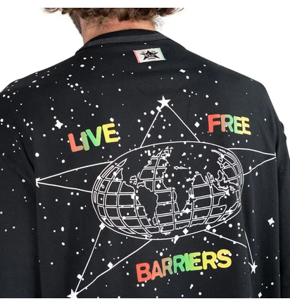 Converse x Barriers Court Ready Crossover Tee (Schwarz)