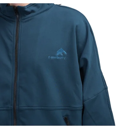 Flagstuff Track Jeasey Jacket (Petrol / Lila)