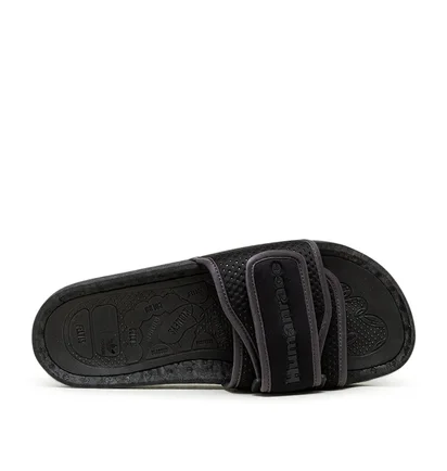 adidas x Pharrell Williams Chancletas HU Boost Slide (Schwarz)