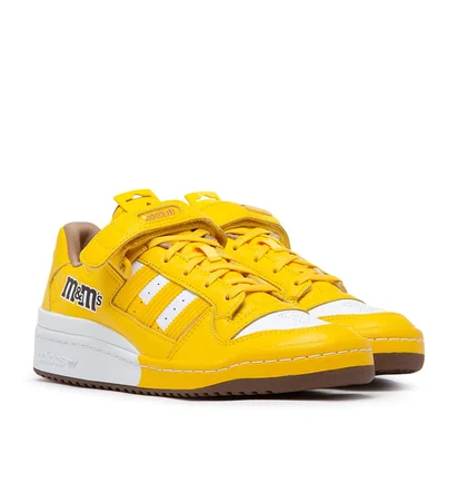 adidas x M&M's Forum Low 84 (Gelb / Weiß)