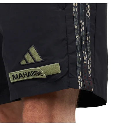 adidas x AFC x Maharishi Track Shorts (Schwarz / Camo)