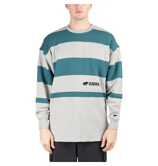 Karhu Uni Stripe Sweatshirt (Grau / Grün)