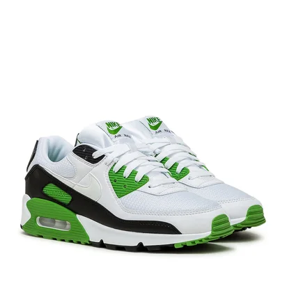 Nike Air Max 90 (Weiß / Schwarz / Grün)
