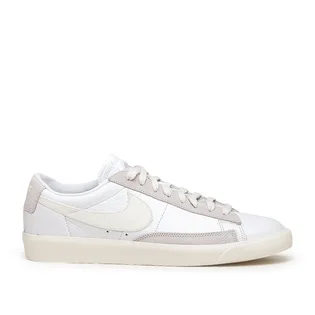 Nike Blazer Low Leather (Weiß / Grau)