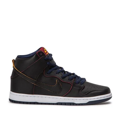 Nike SB Dunk High Pro NBA (Schwarz)