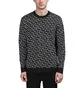Raised by Wolves Fuck Off Jacquard Sweater (Schwarz)