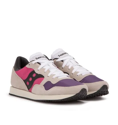 Saucony DXN Trainer Vintage (Weiß / Pink / Violet)