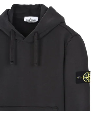 Stone Island Hooded Sweater (Grau)