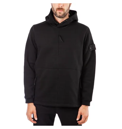 Stone Island Hooded Sweater (Schwarz)