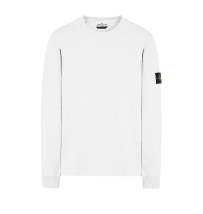 Stone Island Sweat Shirt Crewneck (Weiß)