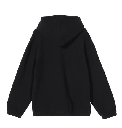 Stüssy Bronson Polar Fleece Hoodie (Schwarz)
