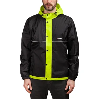 Stüssy Honeycomb Hooded Jacket (Schwarz / Gelb)